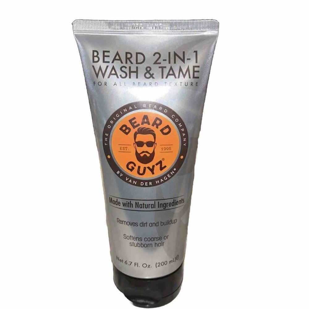 Beard 2 -in- 1 wash & Tame Beard Guyz 6.7 Fl. Oz. BEARD WASH & CONDITIONERS